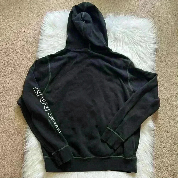 Men's Just Do It Nike Box Logo Black/Gray Hoodie Medium - Picture 6 of 6